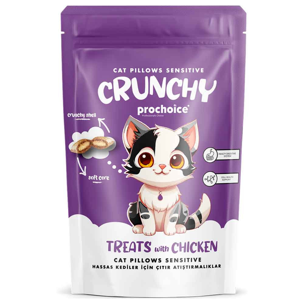 Prochoice Crunchy Sensitive Kedi Ödülü 60 Gr